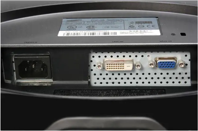 Alt view image 8 of 11 - SAMSUNG 22" WSXGA+ LCD Monitor 2 ms D-Sub, DVI 2232BW+