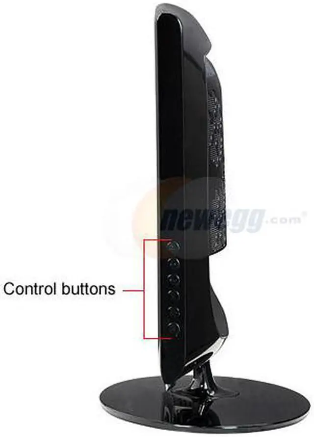Alt view image 6 of 14 - SAMSUNG 2033SW Black 20" 5ms Widescreen LCD Monitor 300 cd/m2 DC 15000:1 (1000:1) w/ HDCP Support