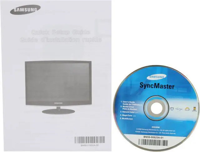 Alt view image 13 of 14 - SAMSUNG 2033SW Black 20" 5ms Widescreen LCD Monitor 300 cd/m2 DC 15000:1 (1000:1) w/ HDCP Support