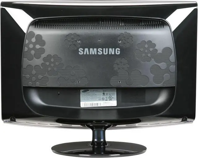 Alt view image 5 of 14 - SAMSUNG SYNCMASTER 2333SW High Glossy Black 23" 5ms Widescreen LCD Monitor 300 cd/m2 DC 20000:1 (1000:1) w/ HPCP Support