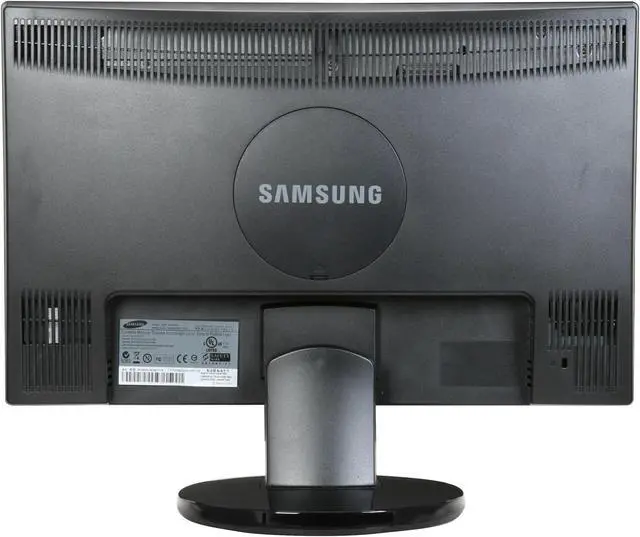 Alt view image 5 of 13 - SAMSUNG 2043SWX Glossy Black 20" 5ms LCD Monitor 250 cd/m2 DC 15000:1(1000:1) w/ HDCP Support