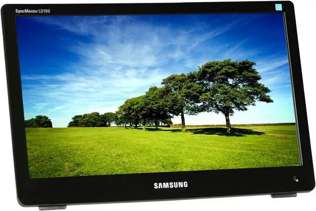 Alt view image 3 of 8 - SAMSUNG LD190N (Lapfit) High Glossy Black 18.5" 5ms Widescreen LCD Monitor 250 cd/m2 DC 20000:1(1000:1)
