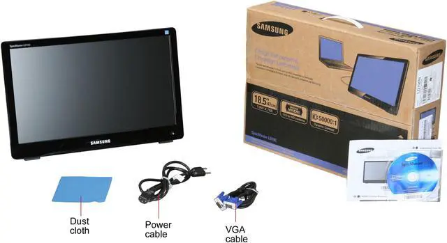 Alt view image 8 of 8 - SAMSUNG LD190N (Lapfit) High Glossy Black 18.5" 5ms Widescreen LCD Monitor 250 cd/m2 DC 20000:1(1000:1)