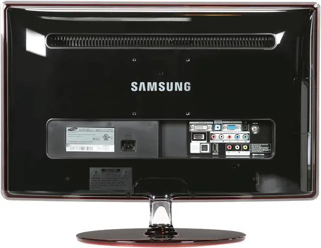 Alt view image 5 of 7 - SAMSUNG 24.6" LCD Monitor 4 ms D-Sub, DVI, HDMI, Component, Composite, DTV Tuner, Optical Out P2570HD