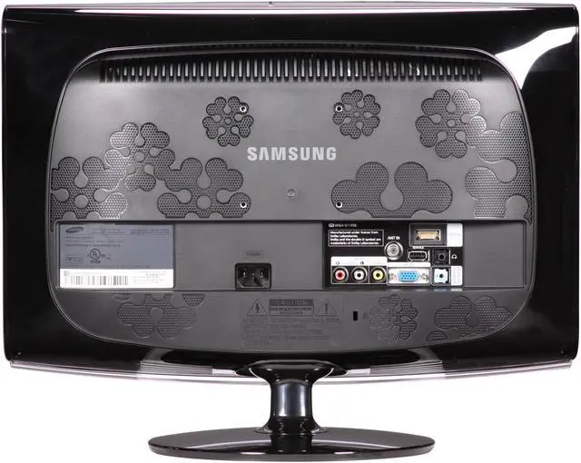 Alt view image 5 of 7 - SAMSUNG 933HD+ High Glossy Black 18.5" 5ms HDMI Widescreen LCD HDTV Monitor 300 cd/m2 DC 10,000:1 (1,000:1) Built in Speakers and Digital TV tuner