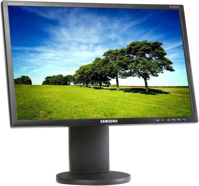 Alt view image 7 of 9 - SAMSUNG 22" 5ms Height &Pivot Adjustable Stand Black Widescreen LCD Monitor 300 cd/m2 DC 8000:1(1000:1)