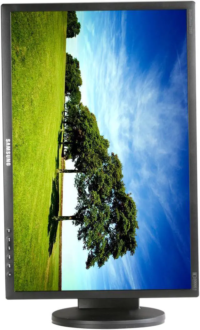 Alt view image 8 of 9 - SAMSUNG 22" 5ms Height &Pivot Adjustable Stand Black Widescreen LCD Monitor 300 cd/m2 DC 8000:1(1000:1)