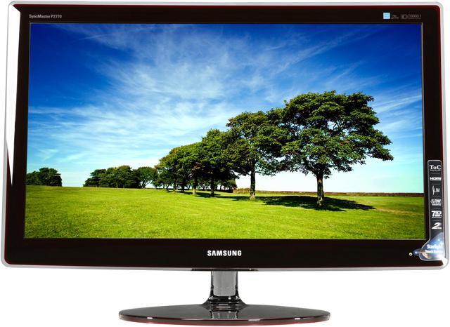 Alt view image 2 of 7 - SAMSUNG 27" LCD Monitor 2ms(GTG) DVI-I, HDMI P2770H