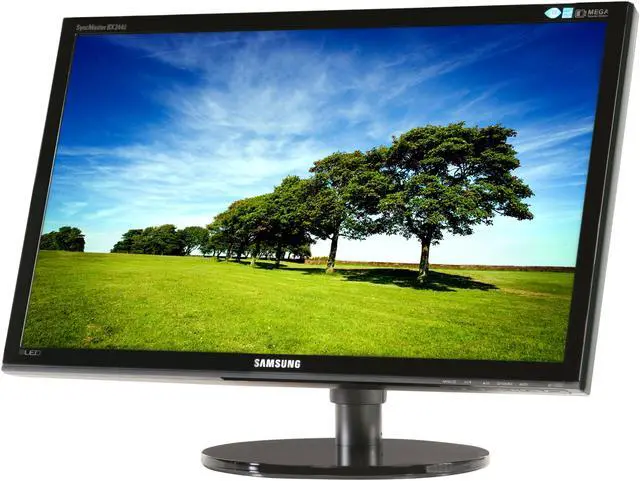 Main image of SAMSUNG BX2440X Black 24" 5ms Height & pivot adjustable stand Full HD LED Backlight LCD monitor 250 cd/m2 DC 1,000,000:1(1000:1)