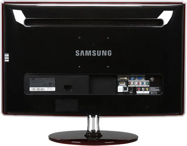 Alt view image 5 of 8 - SAMSUNG P2770HD Rose Black 27" 5ms Widescreen LCD Monitor 300 cd/m2 DC 50,000:1(1000:1) Built-in HDTV Tuner & Speakers