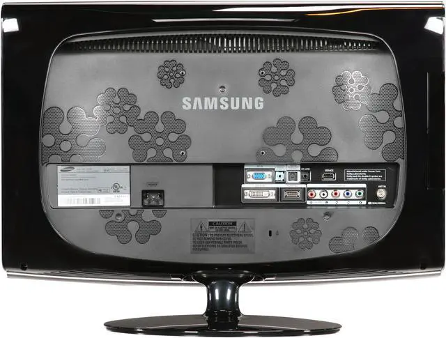 Alt view image 5 of 8 - SAMSUNG 2333HD-1 Black 23" 5ms HDMI Widescreen LCD Monitor w/ TV Tuner & Speakers 300 cd/m2 DC 10000:1 (1000:1)