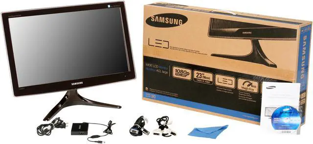 Alt view image 7 of 7 - Samsung BX2335 23" 1920 x 1080 LED BackLight LCD Monitor Slim Design 250 cd/m2 1000:1