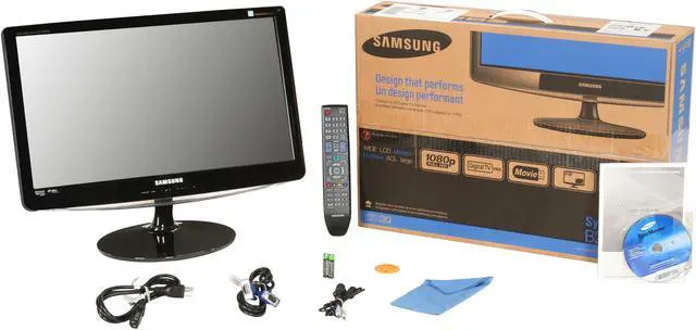 Alt view image 8 of 8 - Samsung B2230HD 21.5" 5ms Full HD HDMI WideScreen LCD Monitor w/TV Tuner & USB Port 300 cd/m2 70,000:1 Dynamic
