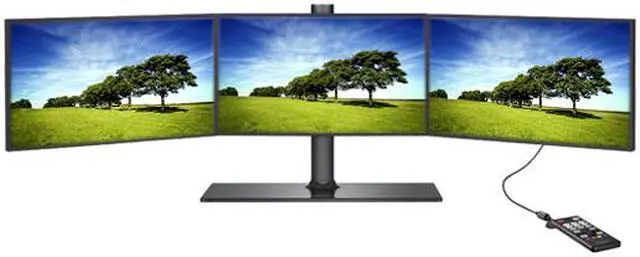 Alt view image 5 of 5 - SAMSUNG MD230X3 Black 23" 1920 x 1080 (each) Full HD Height Adjustable Multi-Display LCD Monitor 300 cd/m2 DC 150,000:1 (3,000:1)