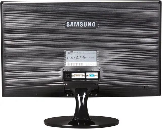 Alt view image 5 of 7 - SAMSUNG BX2031 Glossy Black 20" 5ms LED BackLight LCD Monitor Slim Design  250 cd/m2 DCR 5,000,000:1