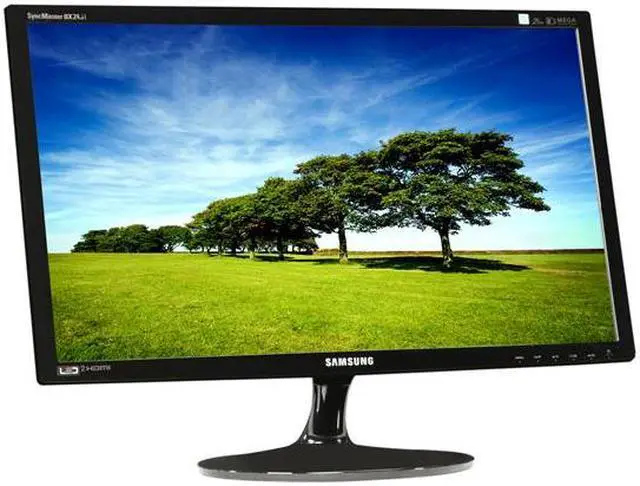 Alt view image 3 of 7 - SAMSUNG BX2431 Glossy Black 24" LED BackLight LCD Monitor Slim Design 250cd/m2  DCR 5,000,000:1 (1,000:1)