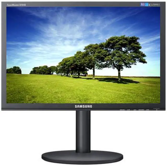 Alt view image 2 of 4 - SAMSUNG B1940EW Black 19" 5ms Height Adjustable LCD Monitor  250 cd/m2 1000:1 LCD Monitor