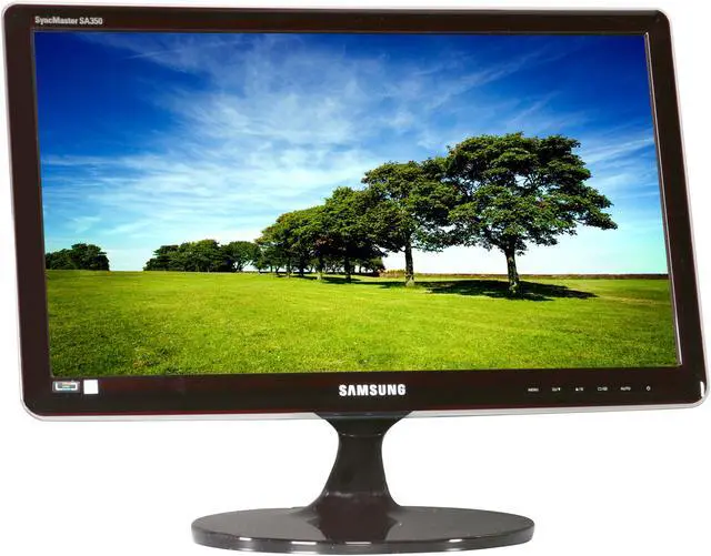 Alt view image 3 of 7 - SAMSUNG S22A350H ToC Rose Black 21.5" Full HD HDMI LED BackLight LCD Monitor 250 cd/m2 DCR 1,000,000:1 (1,000:1)
