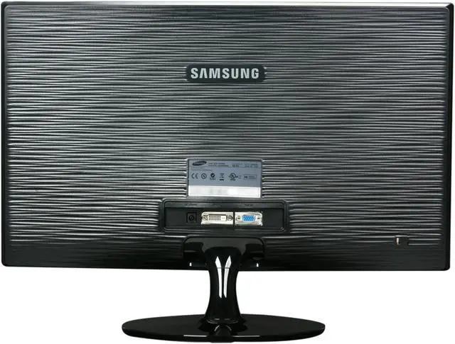 Alt view image 5 of 7 - SAMSUNG S24A300B High Glossy Black 24" 5ms Full HD LED BackLight LCD Monitor 250 cd/m2 DCR 1,000,000:1 (1,000:1)