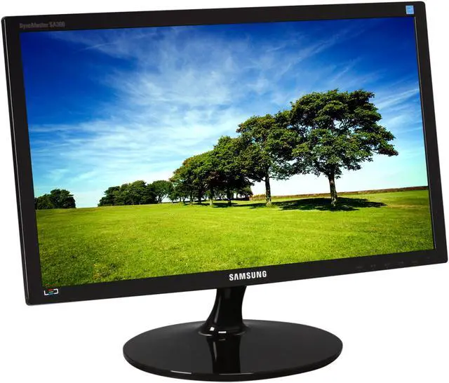 Alt view image 3 of 7 - SAMSUNG S22A300B High Glossy Black 21.5" 5ms Full HD LED BackLight LCD Monitor 250 cd/m2 DCR 1,000,000:1 (1,000:1)