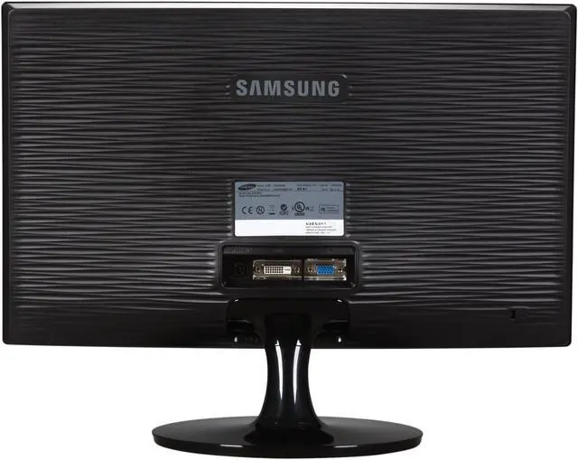 Alt view image 5 of 7 - SAMSUNG S20A300B High Glossy Black 20" 5ms LED BackLight LCD Monitor 250 cd/m2 DCR 1,000,000:1 (1,000:1)