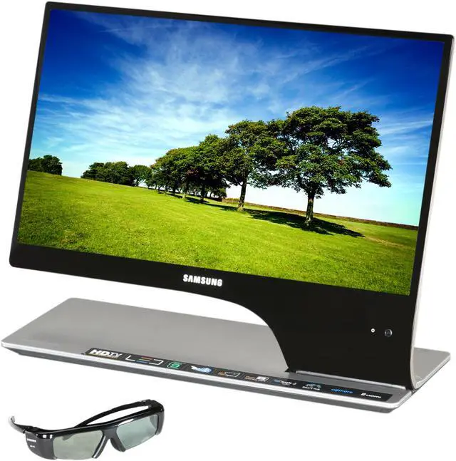 Main image of SAMSUNG T23A950 Black 23" 5ms LED BackLight LCD Monitor w/DTV Tuner & 3D glasses 250 cd/m2 DC 1,000,000:1 (1,000:1)