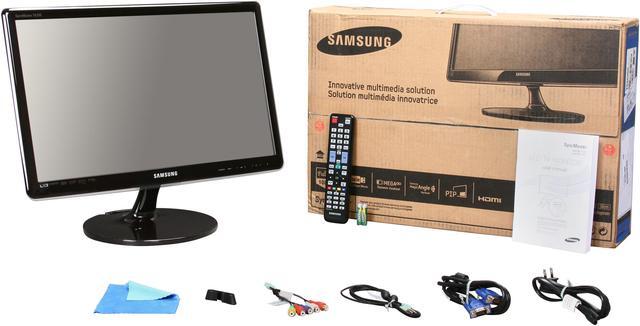Alt view image 9 of 9 - SAMSUNG T23A350 ToC Rose Black 23" 5ms  Full HD  LED BackLight LCD Monitor w/ DTV Tuner 250 cd/m2 DC 1,000,000:1 (1,000:1)