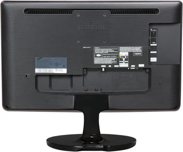 Alt view image 5 of 9 - SAMSUNG T22A350 ToC Rose Black 21.5" 5ms Full HD  LED BackLight LCD Monitor w/ DTV Tuner 250 cd/m2 DC 1,000,000:1 (1,000:1)