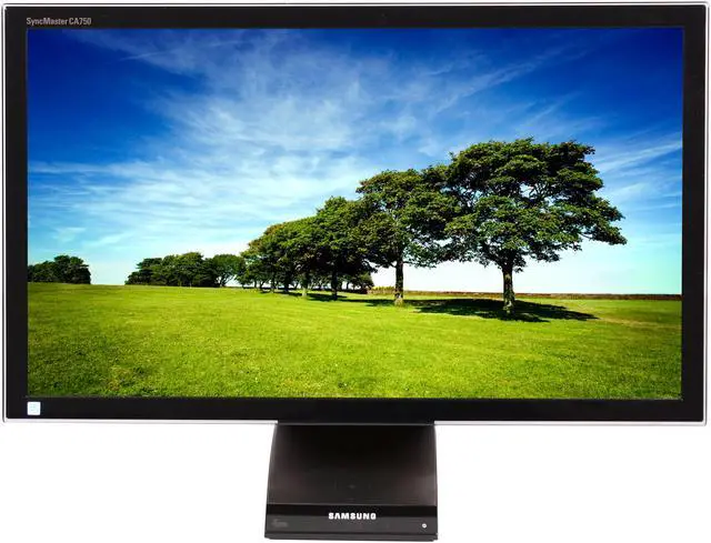 Alt view image 2 of 7 - SAMSUNG Central Station C23A750X Black 23" 2ms Full HDMI LED Backlight LCD Monitor & Wireless Docking 250 cd/m2 DC 1,000,000:1