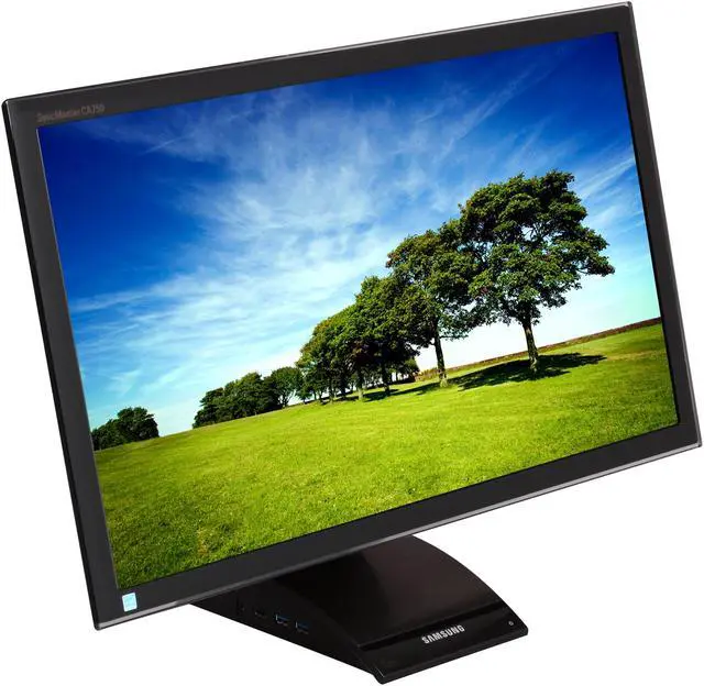 Alt view image 3 of 7 - SAMSUNG Central Station C23A750X Black 23" 2ms Full HDMI LED Backlight LCD Monitor & Wireless Docking 250 cd/m2 DC 1,000,000:1