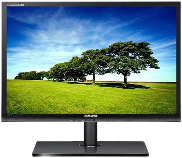 Alt view image 2 of 6 - SAMSUNG 24" LCD Monitor 5ms GTG D-Sub, DVI, DisplayPort, USB 850 S24A850DW (LS24A850DW/ZA)