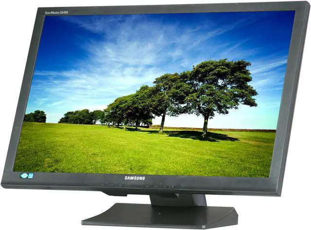 Main image of SAMSUNG S24A450BW-1 Black 24" 5ms Height& Pivot Adjustable Widescreen LED Monitor 250 cd/m2 1000:1