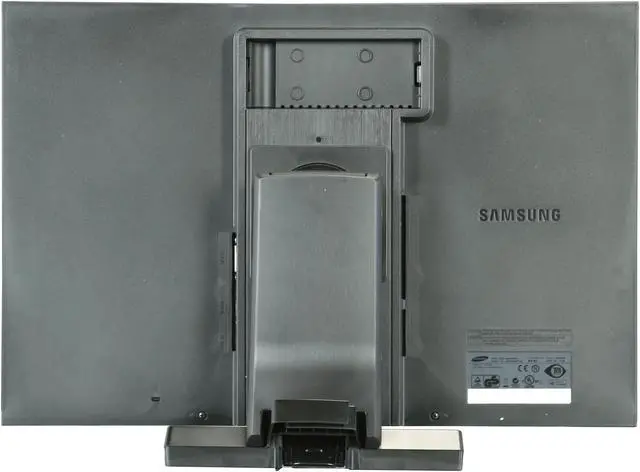 Alt view image 5 of 9 - SAMSUNG S24A450BW-1 Black 24" 5ms Height& Pivot Adjustable Widescreen LED Monitor 250 cd/m2 1000:1