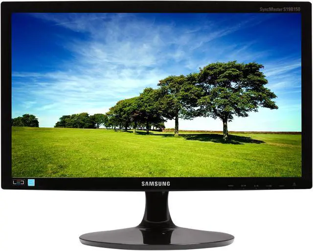 Alt view image 2 of 7 - SAMSUNG 18.5" 60 Hz TN LCD Monitor 5ms GTG D-Sub B150 Series S19B150N
