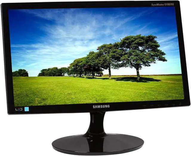 Alt view image 3 of 7 - SAMSUNG 18.5" 60 Hz TN LCD Monitor 5ms GTG D-Sub B150 Series S19B150N