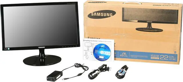Alt view image 7 of 7 - SAMSUNG 21.5" TN LCD Monitor 5 ms D-Sub S22B150N
