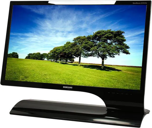 Alt view image 3 of 7 - SAMSUNG S27B750V High Gloss Black 27" 2ms HDMI*2 Widescreen LED-Backlit LCD Monitor 300 cd/m2 1000:1 Built-in Speakers