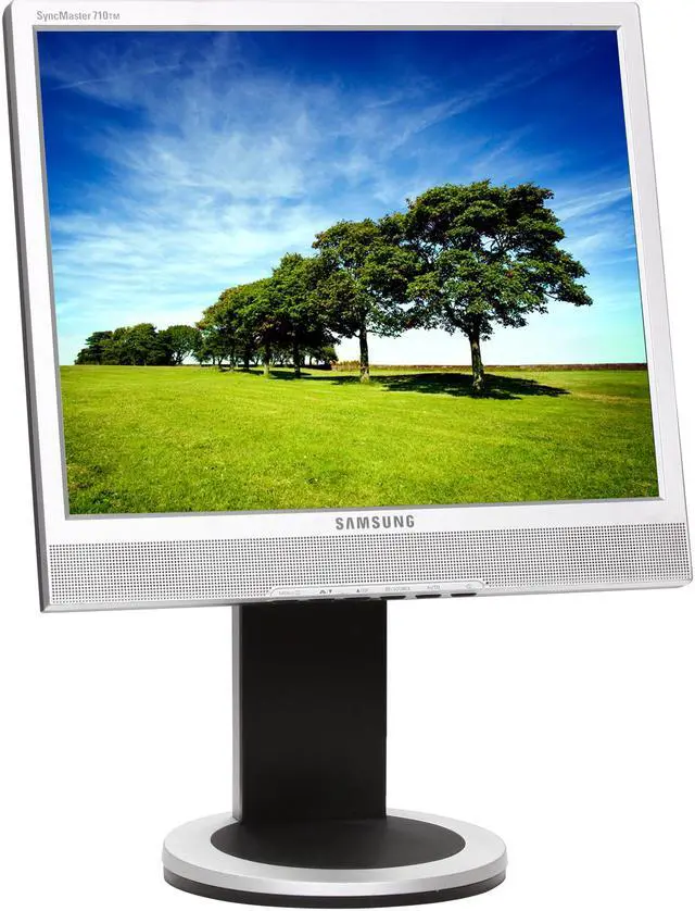 Alt view image 3 of 10 - SAMSUNG 17" 60 Hz a-si TFT, active matrix LCD Monitor SyncMaster 710TM