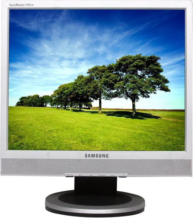 Alt view image 7 of 10 - SAMSUNG 17" 60 Hz a-si TFT, active matrix LCD Monitor SyncMaster 710TM
