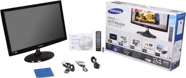 Alt view image 8 of 8 - SAMSUNG T24B350ND Rose Black 24" 5ms HDMI*2 Widescreen LED-Backlit LCD Monitor 250 cd/m2 1000:1 Built-in Speakers