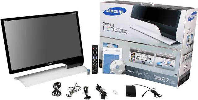 Alt view image 8 of 8 - SAMSUNG T27B750ND High Gloss Black/White 27" 5ms HDMI*2 Widescreen LED-Backlit LCD Monitor 300 cd/m2 1000:1 Built-in Speakers