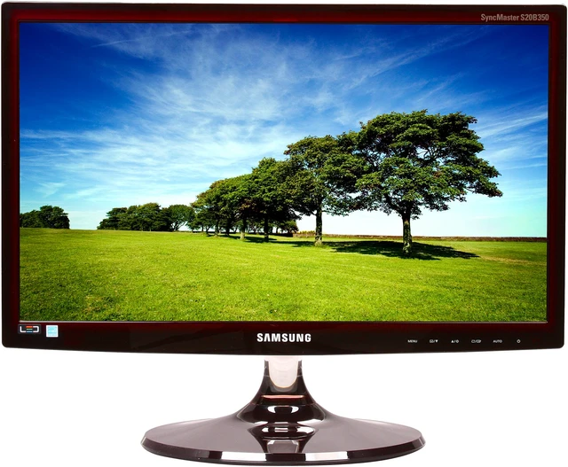 Alt view image 2 of 7 - SAMSUNG 20" TN LCD Monitor 2ms (GTG) D-Sub, HDMI S20B350H