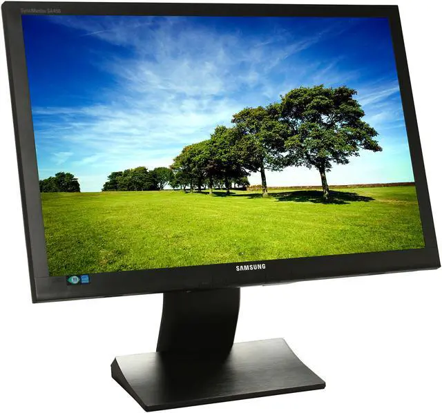 Alt view image 3 of 9 - SAMSUNG 24" 60Hz TN Height & Pivot Adjustable LCD Monitor 5 ms D-Sub, DVI SyncMaster S24A450MW