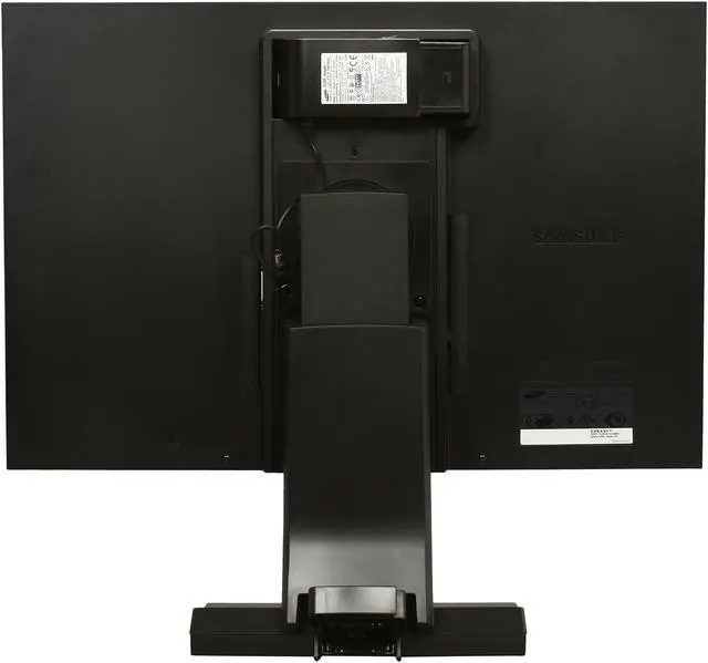 Alt view image 5 of 9 - SAMSUNG 24" 60Hz TN Height & Pivot Adjustable LCD Monitor 5 ms D-Sub, DVI SyncMaster S24A450MW