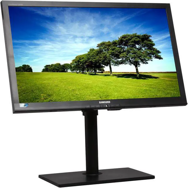 Alt view image 3 of 11 - SAMSUNG 650 Series S27A650D Matte Black 27" 8ms  Height & Pivot Adjustable Widescreen Business LED Monitor 300 cd/m2 3000:1 w/Display Port