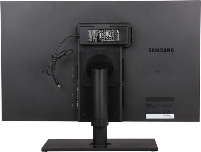 Alt view image 6 of 11 - SAMSUNG 650 Series S27A650D Matte Black 27" 8ms  Height & Pivot Adjustable Widescreen Business LED Monitor 300 cd/m2 3000:1 w/Display Port