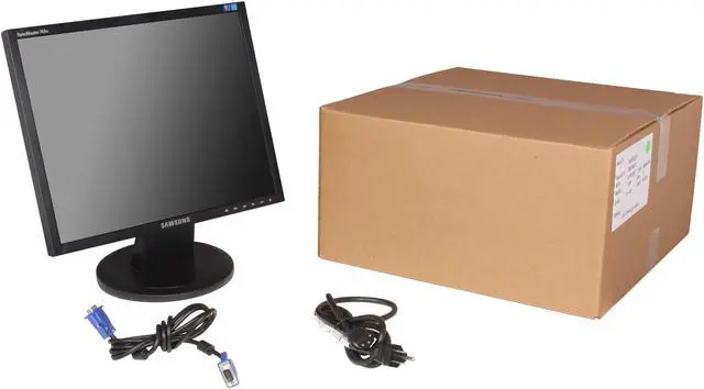 Alt view image 8 of 8 - SAMSUNG 740N-B1 Black 17" 8ms   LCD Monitor 300 cd/m2 600:1, A Grade – No Back Cosmetic Cover Plate, Off Lease