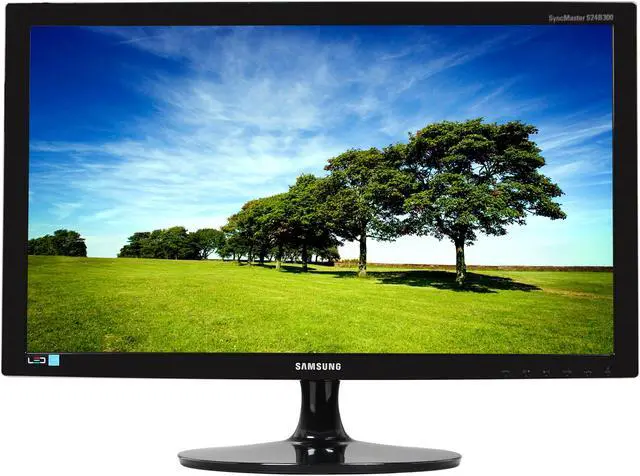 Alt view image 2 of 7 - SAMSUNG S24B300EL 24" LED Full 1080p HD Video Monitor