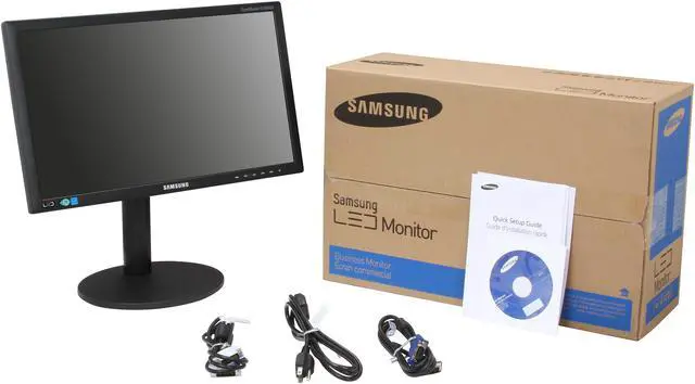 Alt view image 8 of 8 - SAMSUNG 18.5" pivot &height adjustable LED Monitor 5 ms S19B420B