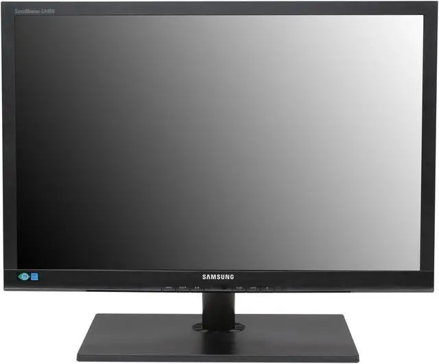 Alt view image 7 of 10 - SAMSUNG S24A850DW Matte Black 24" Height& Pivot Adjustable Widescreen LED PLS Monitor 300 cd/m2 1000:1